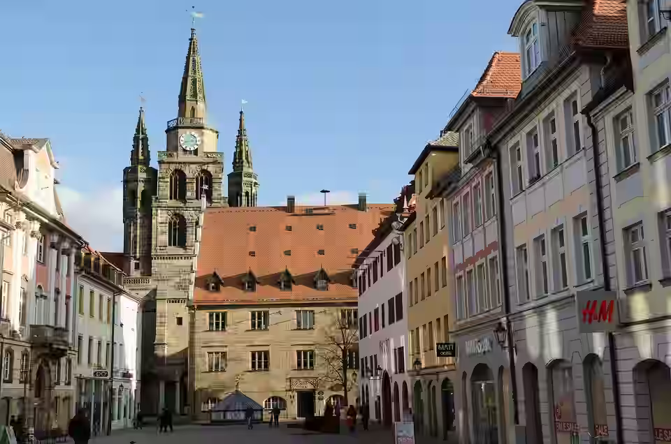 Ansbach: Martin Luther Platz
