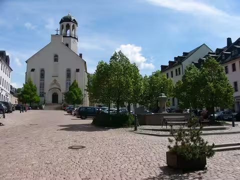 Ansicht von Auerbach/Vogtl.