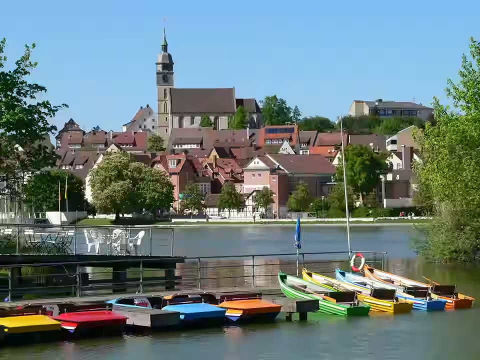 Böblingen: Boeblingen oberer see stadtkirche