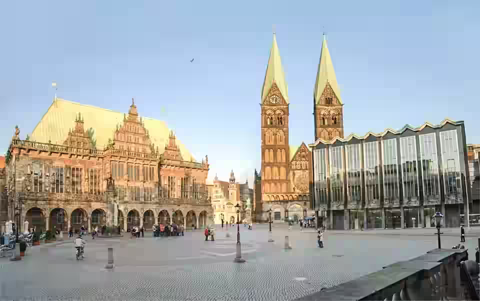 Bremen: rathaus dom buergerschaft