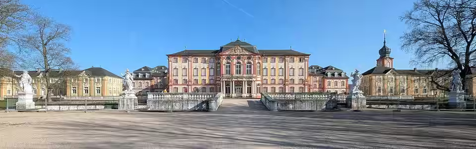 Bruchsal: Schloss Gartenseite gje