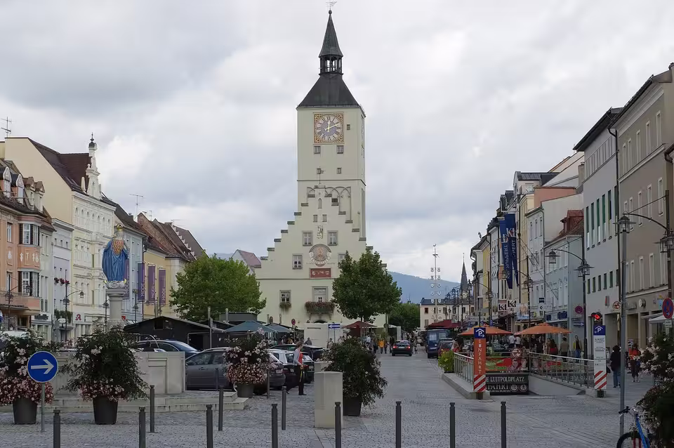 Deggendorf: City center of Bavaria