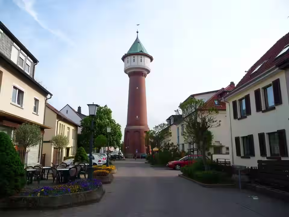 Eppelheim: Wahrzeichen Wasserturm
