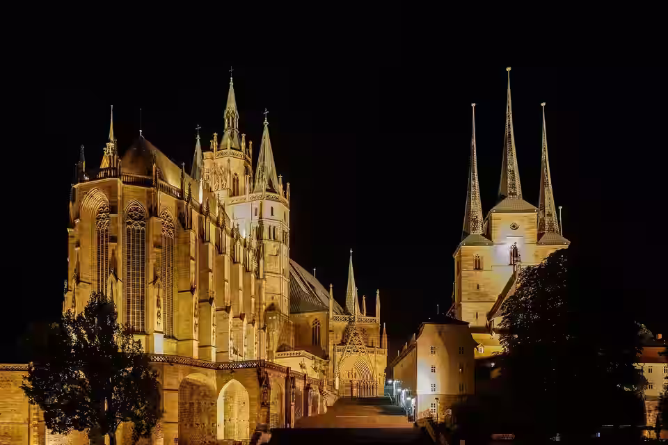 Erfurt: Nacht