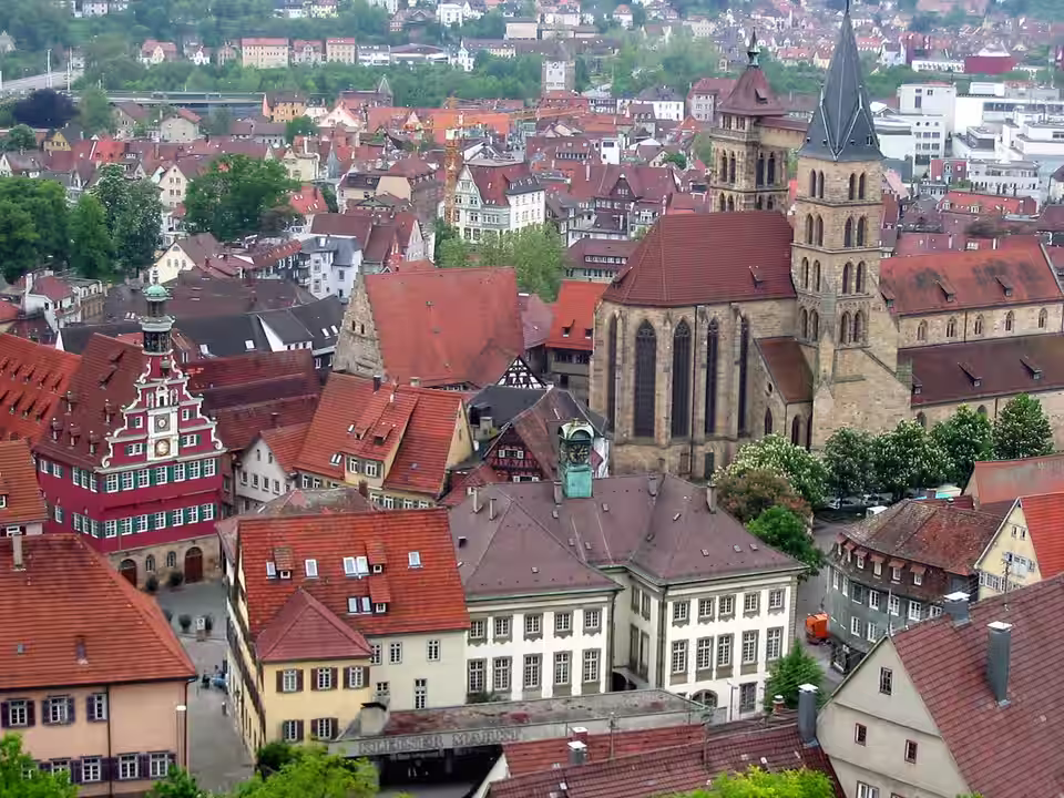 Ansicht von Esslingen am Neckar