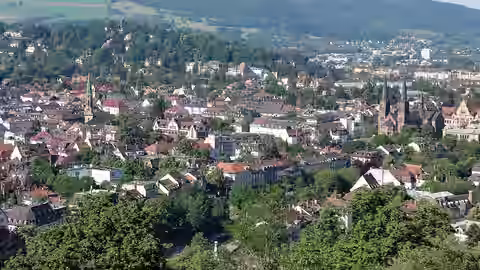 Freiburg im Breisgau: Schlossbergblick i. B.