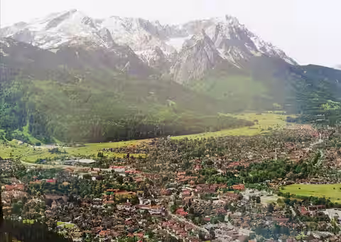 Ansicht von Garmisch-Partenkirchen