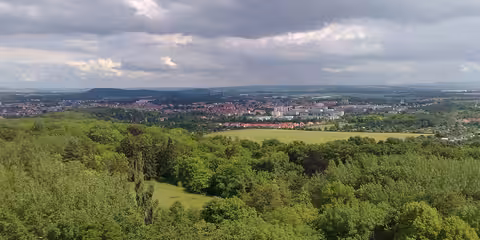 Gotha: Blick vom Bürgerturm