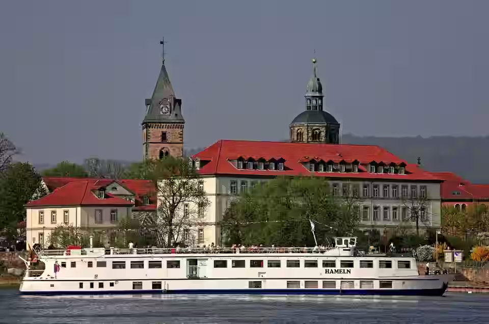 Hameln: vor Anker
