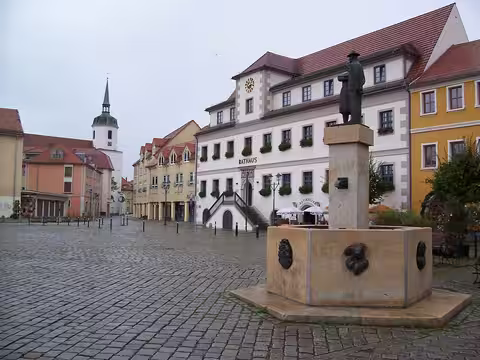 Hoyerswerda: Marktplatz