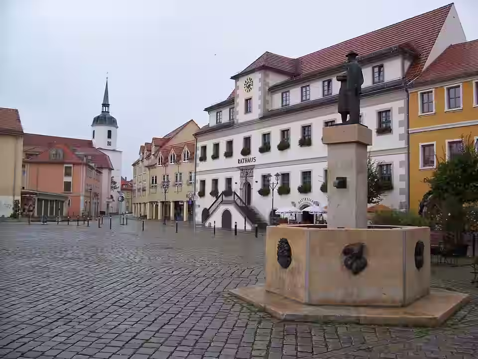 Hoyerswerda: Marktplatz