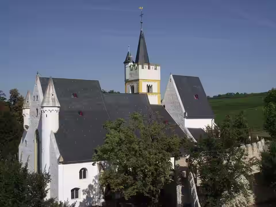Ansicht von Ingelheim am Rhein