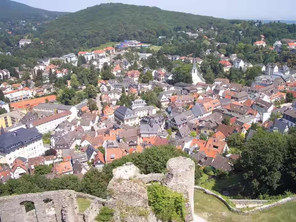 Königstein im Taunus: Koenigstein Stadt von Burg