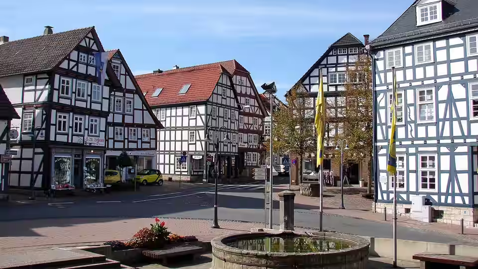 Korbach: Rathausvorplatz