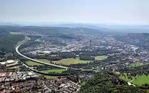 Lörrach: Aerial View