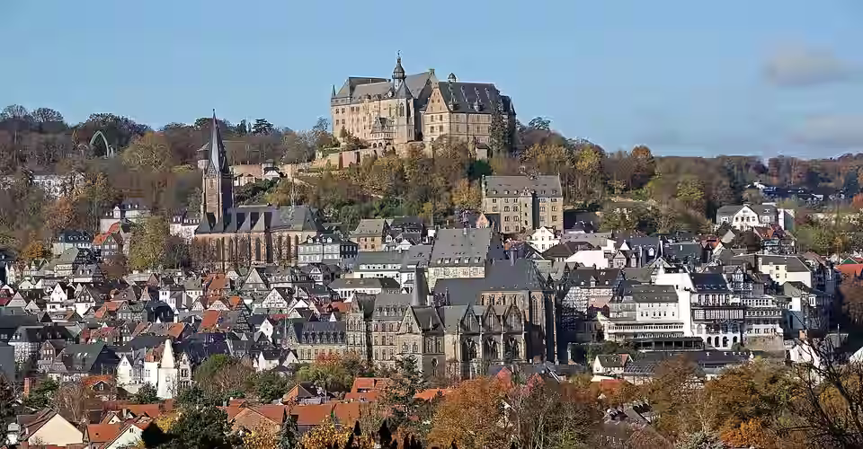 Marburg: Oberstadt von SO