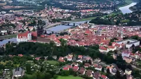 Ansicht von Meißen