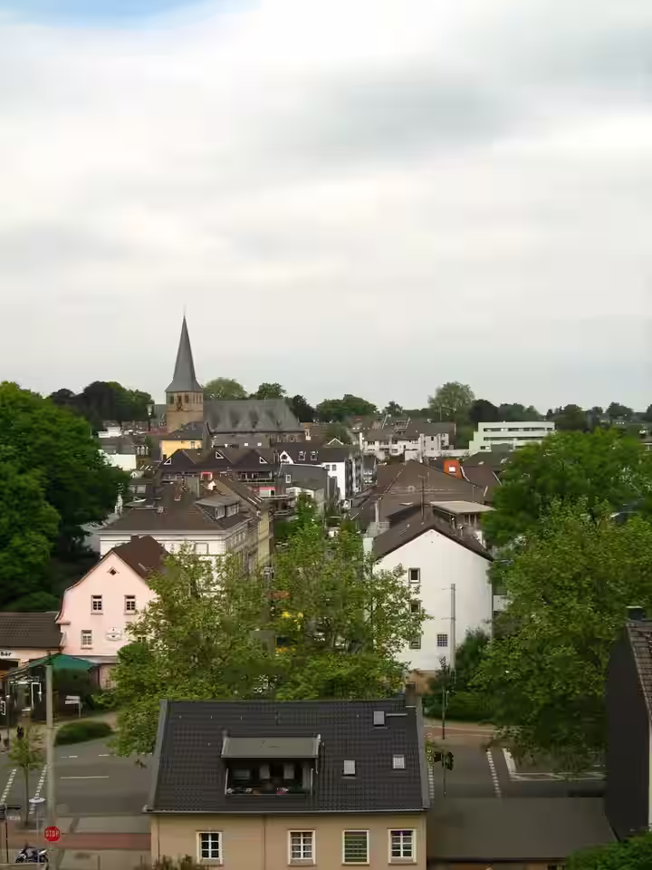Mettmann: Blick auf Stadt