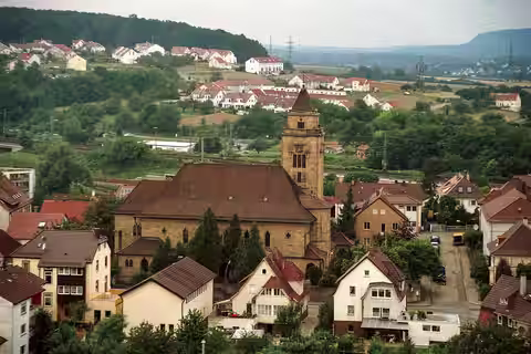 Mühlacker: Herz Jesu Kirche Ostseite