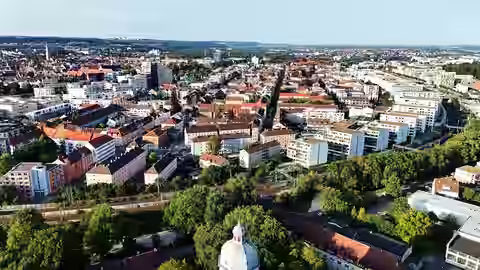 Neu-Ulm: aerial view
