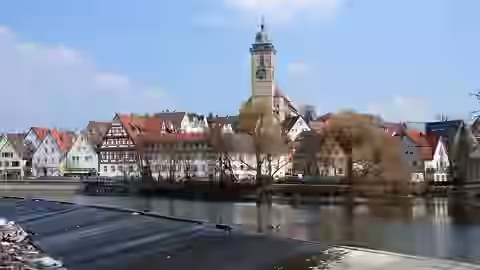 Nürtingen: Neckarfront