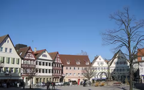Öhringen: Marktplatzansicht