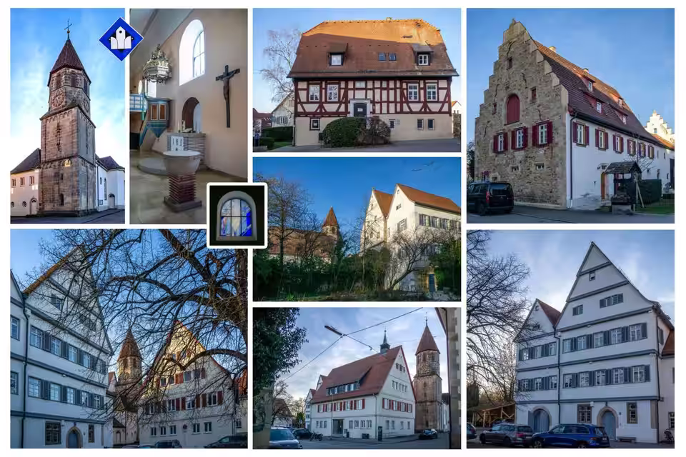 Ostfildern: Landappbw Ehem. Klosterhof der Probstei Nellingen