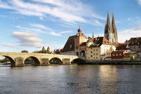 Ansicht von Regensburg