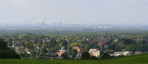 Rösrath: Panorama bis Köln