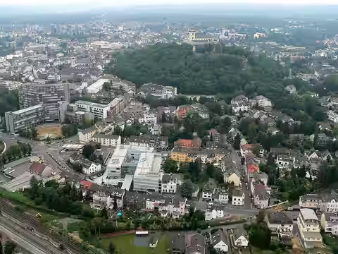 Siegburg: Luftbild