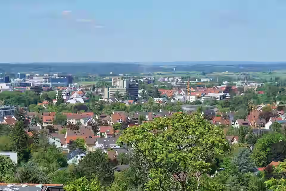 Sindelfingen: Blick über