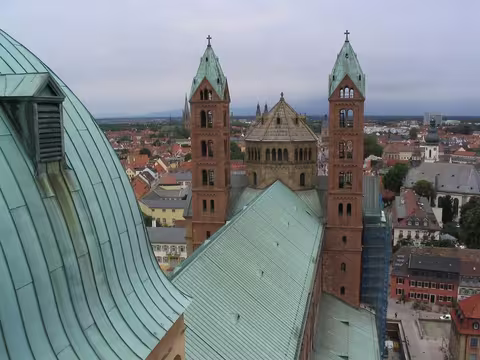 Speyer: Speyerer Dom Dach