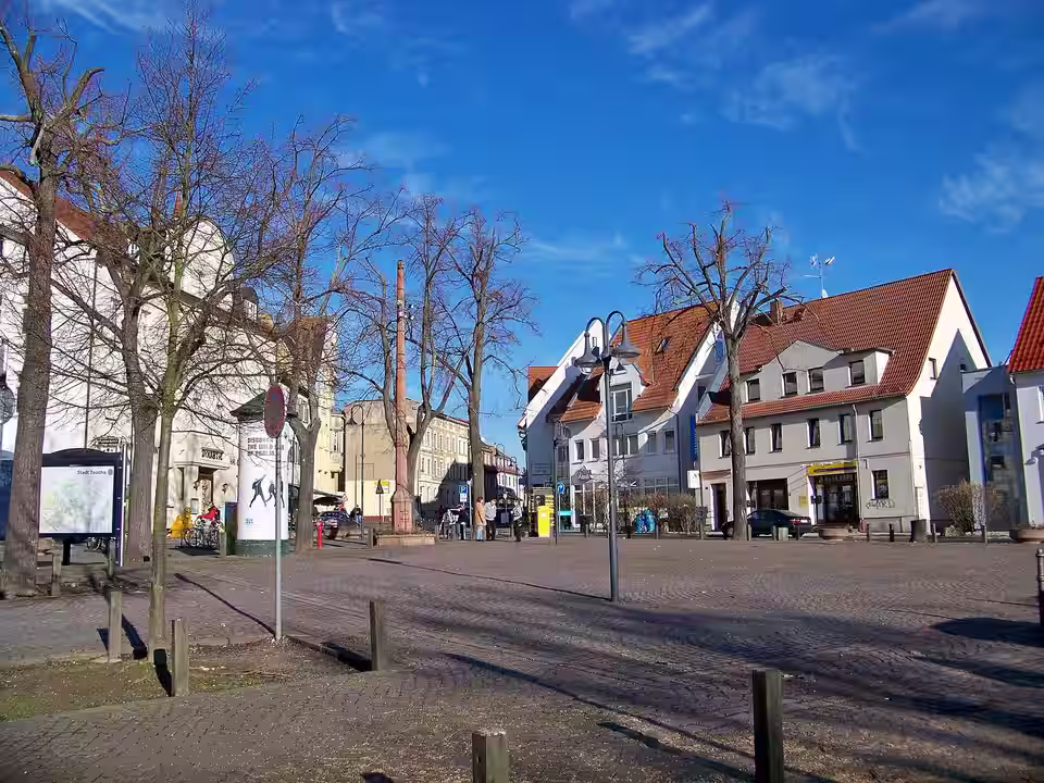 Taucha: Marktplatz