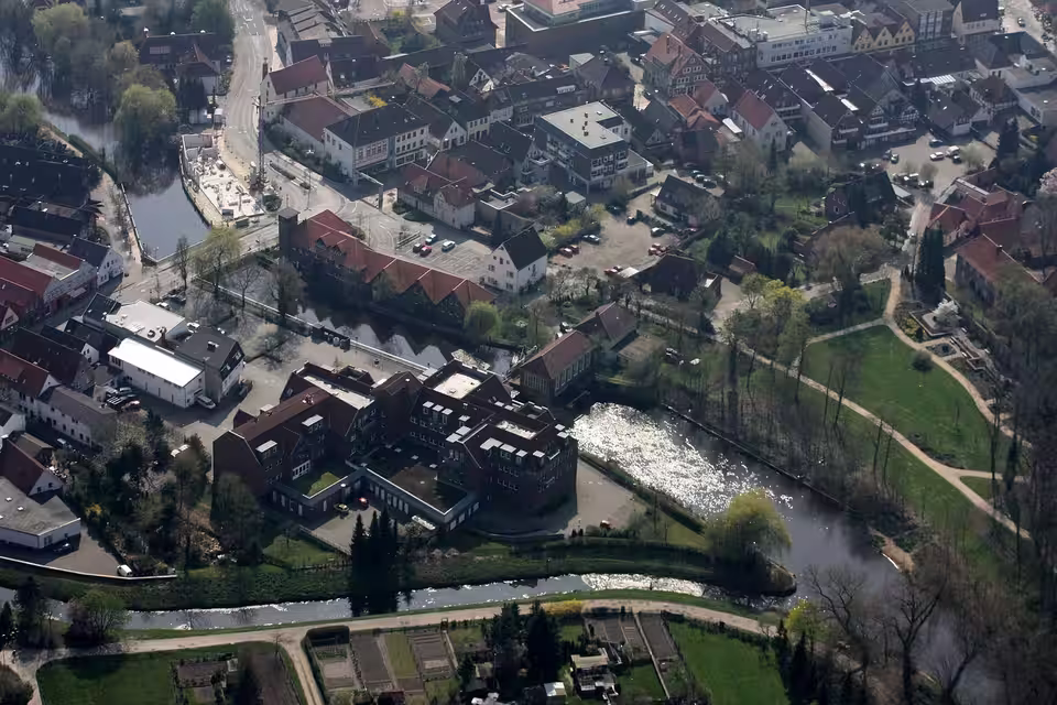 Wildeshausen: Luftaufnahme