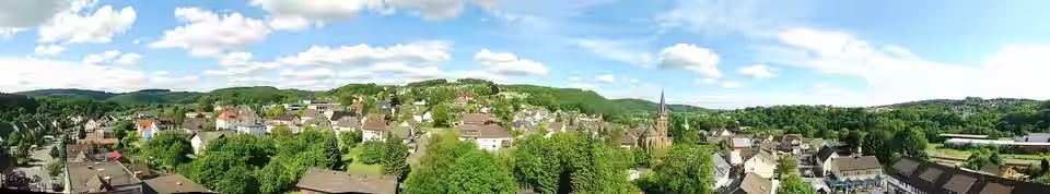 Windeck: Panorama Rosbach