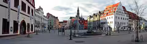 Zwickau: Hauptmarkt Panorama